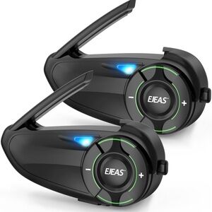 BNIB EJEAS Q8 Mesh 3.0 Motorcycle Helmet Bluetooth Intercom Headse